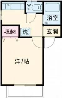 フローラ【1階】の間取り