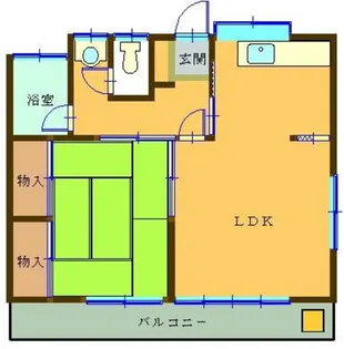 マ・メゾン【1階】の間取り