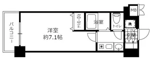プレサンス神戸駅前【4階】の間取り