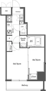 Nステージ本蓮沼【9階】の間取り