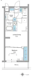 ルフォンリヴェント杉並永福【3階】の間取り