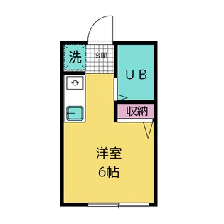 サンステップB【2階】の間取り