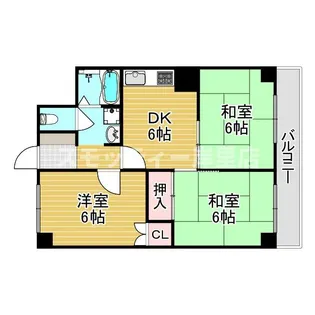 エムテック北島【7階】の間取り