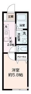 ベルガーデン追浜本町【1階】の間取り