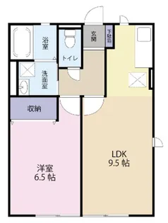 ロイヤル宝田【1階】の間取り