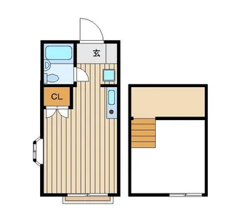 東京都練馬区南大泉4【アパート】の間取り