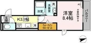 岐阜県岐阜市東鶉2【アパート】の間取り
