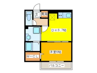 Shine soleil【2階】の間取り
