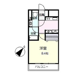 グラウィスセクンドゥム【3階】の間取り