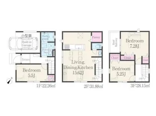 埼玉県川口市柳崎1【一戸建】の間取り
