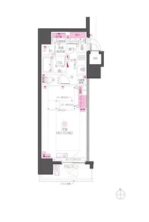 東京都千代田区東神田2【マンション】の間取り