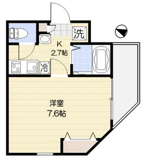 埼玉県川口市芝4【アパート】の間取り