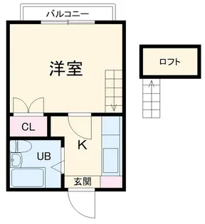 1Kの間取り画像