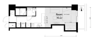 池袋ダイカンプラザ【3階】の間取り