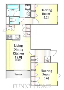 (仮称)大森南1丁目メゾン【1階】の間取り