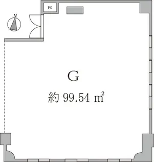 鯨岡第一ビル【5階】の間取り