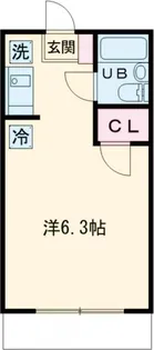 メゾンエスポワール【4階】の間取り