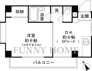 東京都世田谷区若林3【マンション】の間取り
