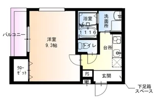 フジパレス鳳中町V番館【3階】の間取り
