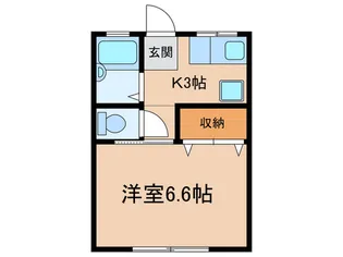 レインボー丸根【1階】の間取り