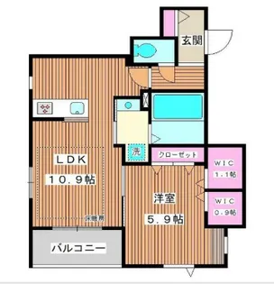 東京都豊島区池袋本町4【マンション】の間取り