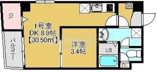 千葉県松戸市松戸【マンション】の間取り