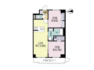 エルグランド二日市【3階】の間取り