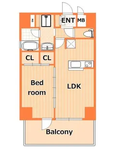 RALLY’S【9階】の間取り