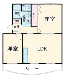 アレグリア【1階】の間取り