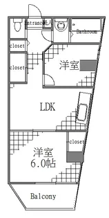 ファーストレジデンス【4階】の間取り