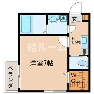 東京都豊島区長崎3【アパート】の間取り