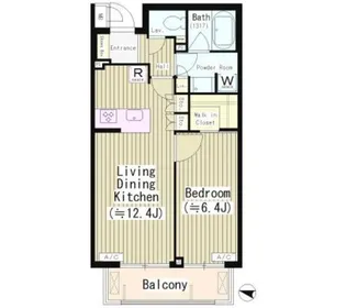 東京都品川区大井3【マンション】の間取り