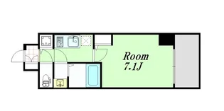W-STYLE大阪駅前【9階】の間取り