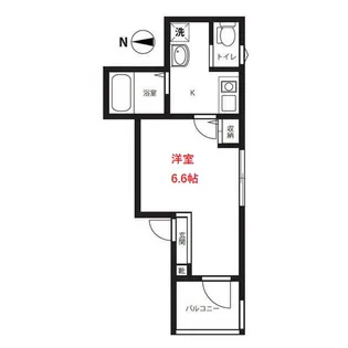 東京都大田区千鳥1【アパート】の間取り
