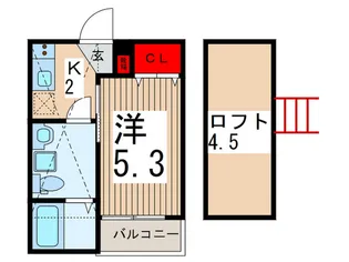 カザリベ航空公園【1階】の間取り