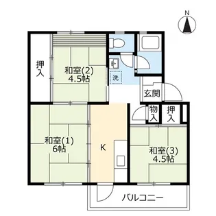 UR原市【4階】の間取り