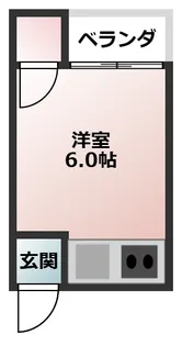 マンガ荘【2階】の間取り