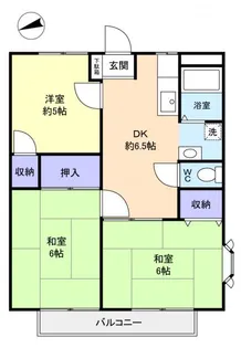 サンコーポ井野【2階】の間取り