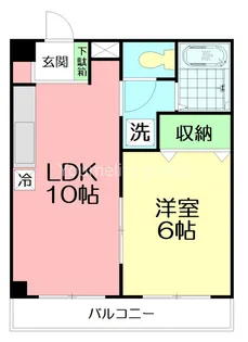 第3野本ビル【3階】の間取り