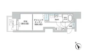 Luma高輪【5階】の間取り