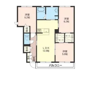 CASA RIO【1階】の間取り