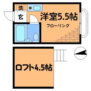 スカイポート【1階】の間取り