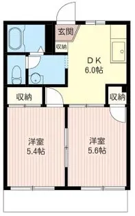 マインズA【1階】の間取り