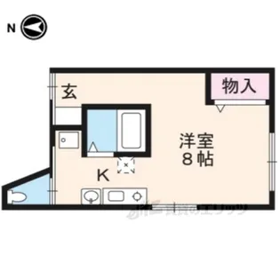 西京極みのりビル【2階】の間取り