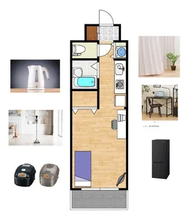 フロム0834【10階】の間取り