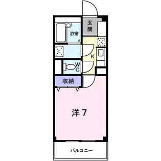 アインツェル・ハウス【2階】の間取り