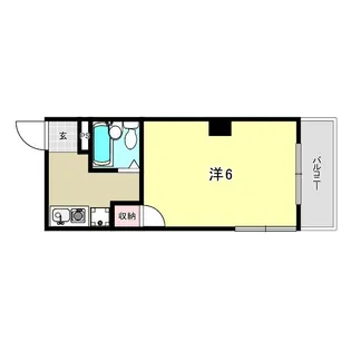 スリール鳴尾イースト【1階】の間取り