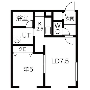 moderno:N9【4階】の間取り
