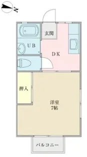 クリーンタウン【2階】の間取り