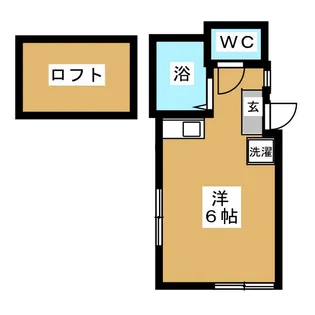 ユナイトステージチッタ・デル・ミラーノ【2階】の間取り